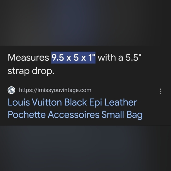 🚫SOLD🚫 Vintage epi leather pochette accessories - Picture 11 of 11